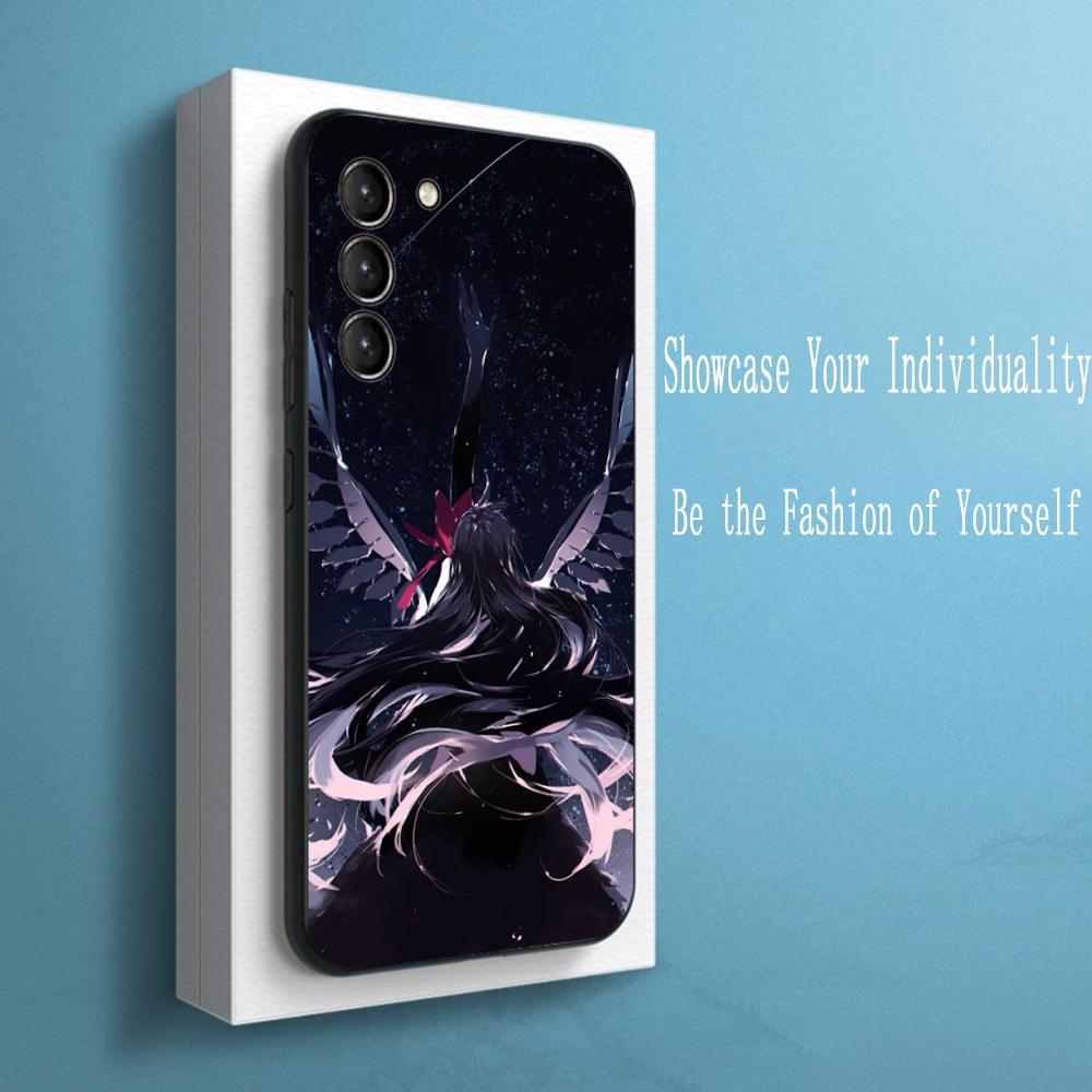 

Madoka Magica cute girl design Phone Case For Samsung Galaxy S25 S24 S23 S22 S21 S20 Plus Ultra Note20 Soft Black Samsung S23 Ultra
