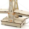 Suspension Bridge Model Wooden Puzzle Drawbridge DIY Lifting Bridge Toy for Kids Experiment Invention