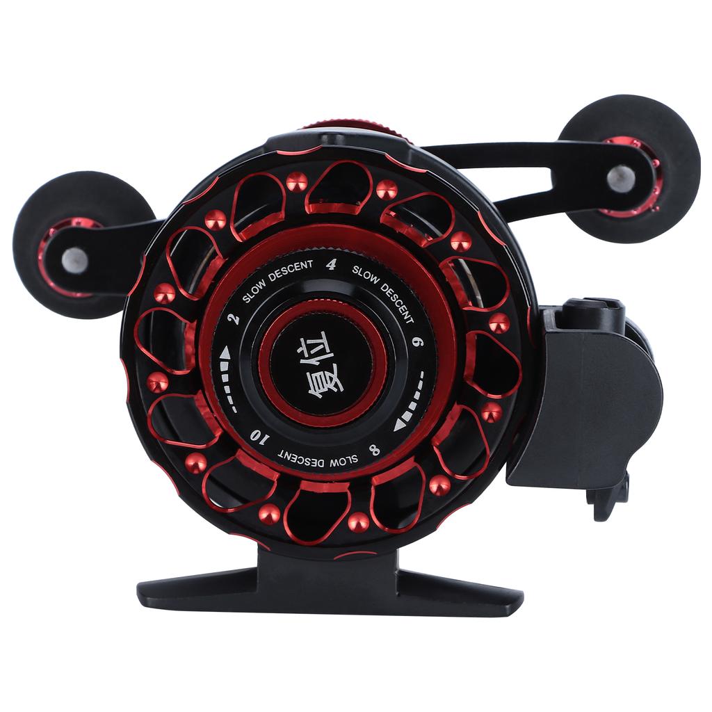 Right Hand USB Rechargeable Digital Display Counting Slow Descending Raft Fishing Reel
