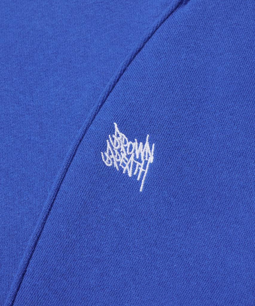 BROWNBREATH W Line Shoulder Crewneck - Blue