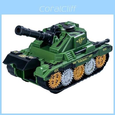 Kids Military Tank Toy With Inertia Drive For Boys Gift And Skill Development