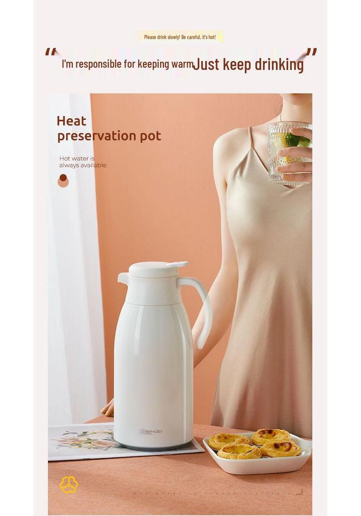 Smart Large-Capacity Thermos Kettle - High-End Insulated Hot Water Bottle
