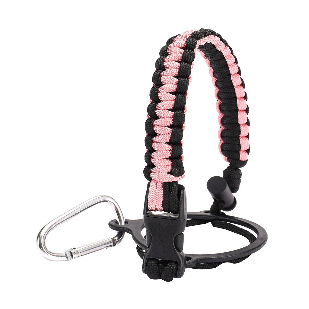 Paracord Holder Rope Wide Mouth Bottle Portable Rope Hand Strap Cup Carrier Color Cupful Rope Cup Water Bottle Accessories