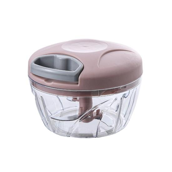 Grinder Manual Pull Cord Food Chopper for Garlic Ginger Peppers Onion Puree