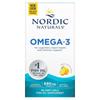 Nordic Naturals, Omega 3, Lemon, 690mg, 60 Softgels (345mg Per Softgel)
