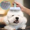 Hundebürste Edelstahl Hundehaarentferner Massage Hunde Kamm Haustierpflegebürste Hundehaarentfernung Reinigungswerkzeuge Haustierbedarf