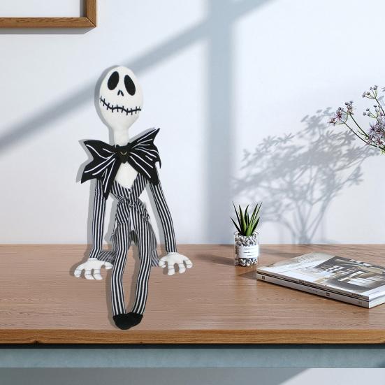

Pumpkin King Jack Plush Spooky Stuffed Toy Horror Skull Jack Doll Skeleton Pumpkin Plushies