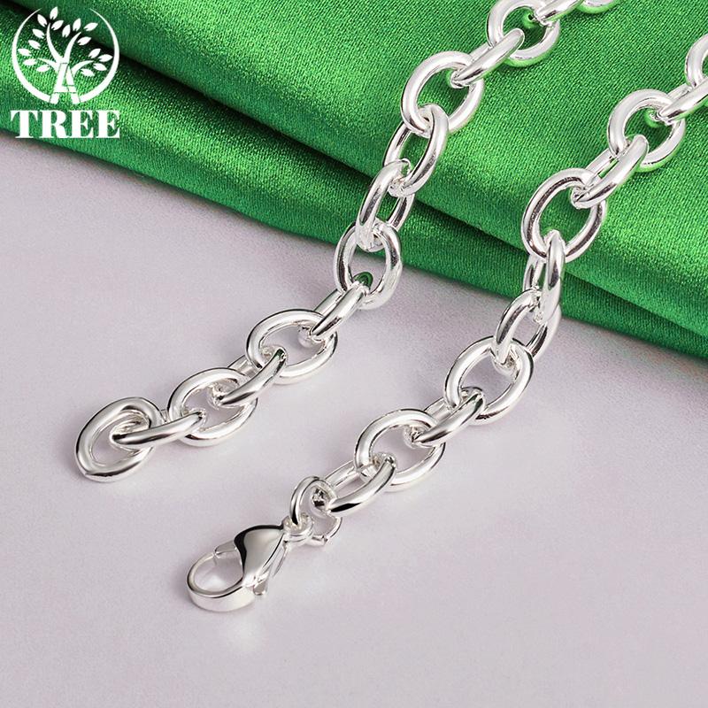 Korean 925 Sterling Silver Round Hollow Pendant Necklace High-Quality Fashion Jewelry For Women New Accessories Birthday Party