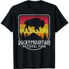 Buffalo Rocky Mountain National Park Vintage Distressed Gift T-Shirt