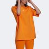 Adidas Originals Drop Shoulder Sleeve T Shirt Women's Light Orange Yellow HF7476