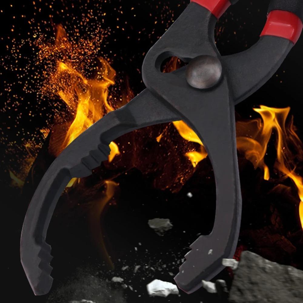 1pcs Car Oil Filter Pliers Clamp Adjustable Hand Tool Oil Filter Remove Tool Filter Element Wrench for Car Repair