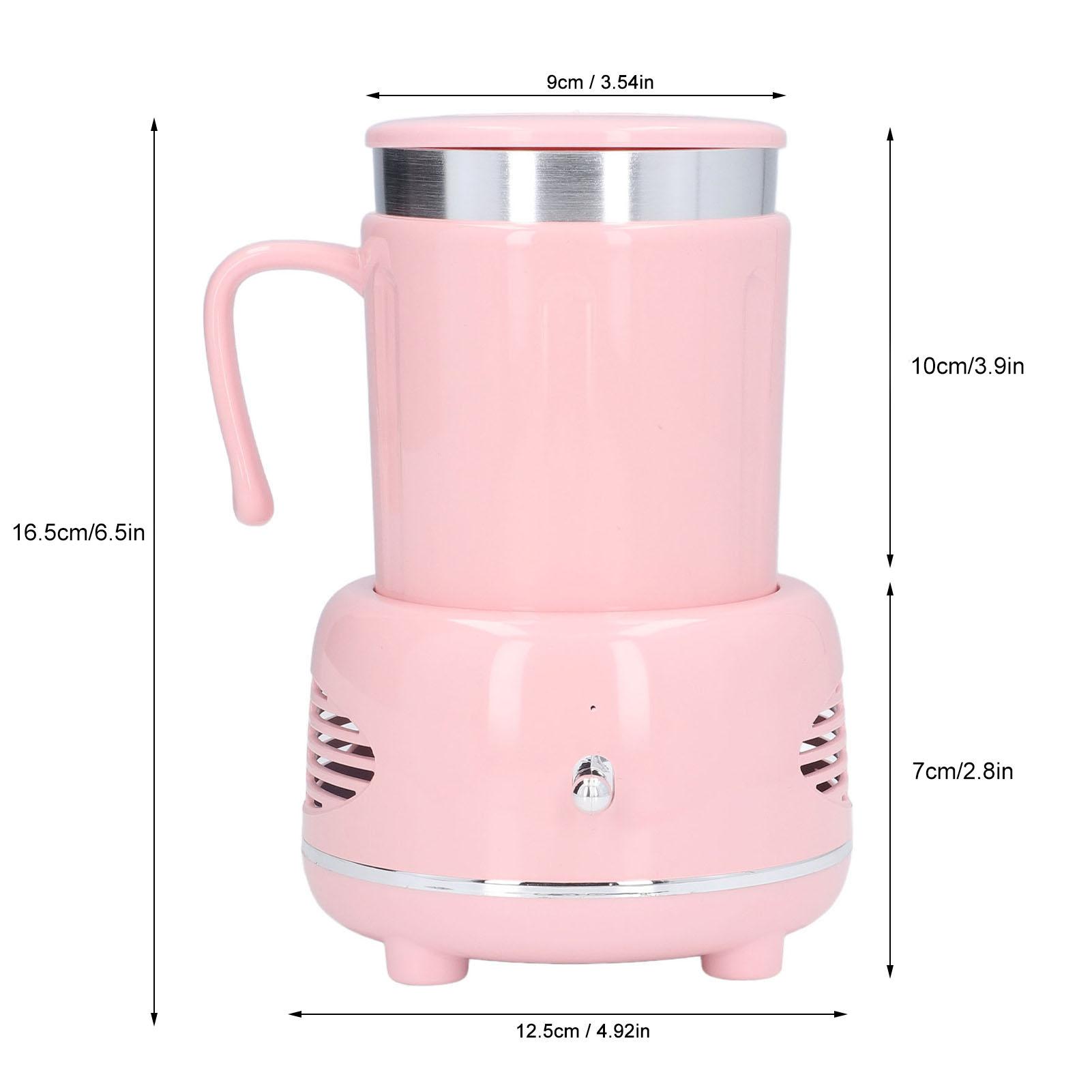 

Cooler Warmer Cup Fast Cooling Heating Easy Control Curved Handle Nonslip Pads Coffee Warmer for Coffee Bear Bottle