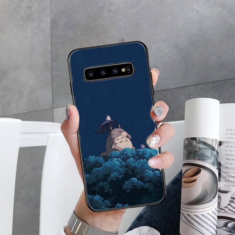 Cute Totoro  Phone Case For Samsung Galaxy S22 S20 Ultra S20 S22 Plus S21 S10 S9 S8 Plus S10E S20 FE