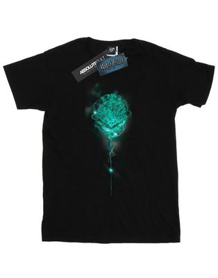 Hogwarts-Wappen-Nebel-T-Shirt für Jungen