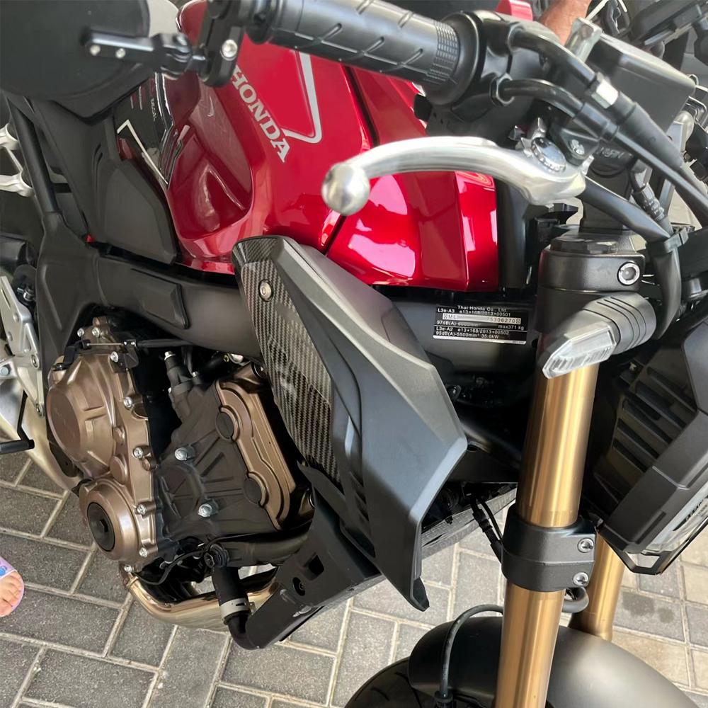 CB650R Fairing Winglets Fin Trim Cover CB 650R Motorcycle Wing Protector Wind Fairing Fit For Honda CB650 R 2018-2023 Winglets