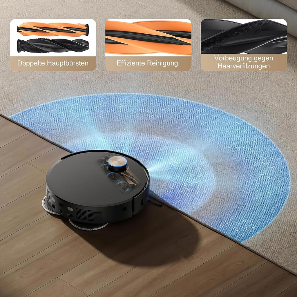 Fit For ( Dreame MOVA V50 Ultra/X50 Ultra/ X50 Master/L50 Pro Ultra/L40S Pro Ultra ) Parts Main Brush Filter Mop Cloth Dust Bag