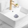 Shower Drain Hair Catcher Silicone Foldable Bathtub Drain Cover Stopper for Drainage Washbasin Sink Kitchen Bath Tub Shower