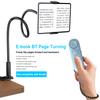 Ebook Page Turner Multifunctional RF Phone Camera Video Record Remote Trigger Flips Pages Before After for Android IOS