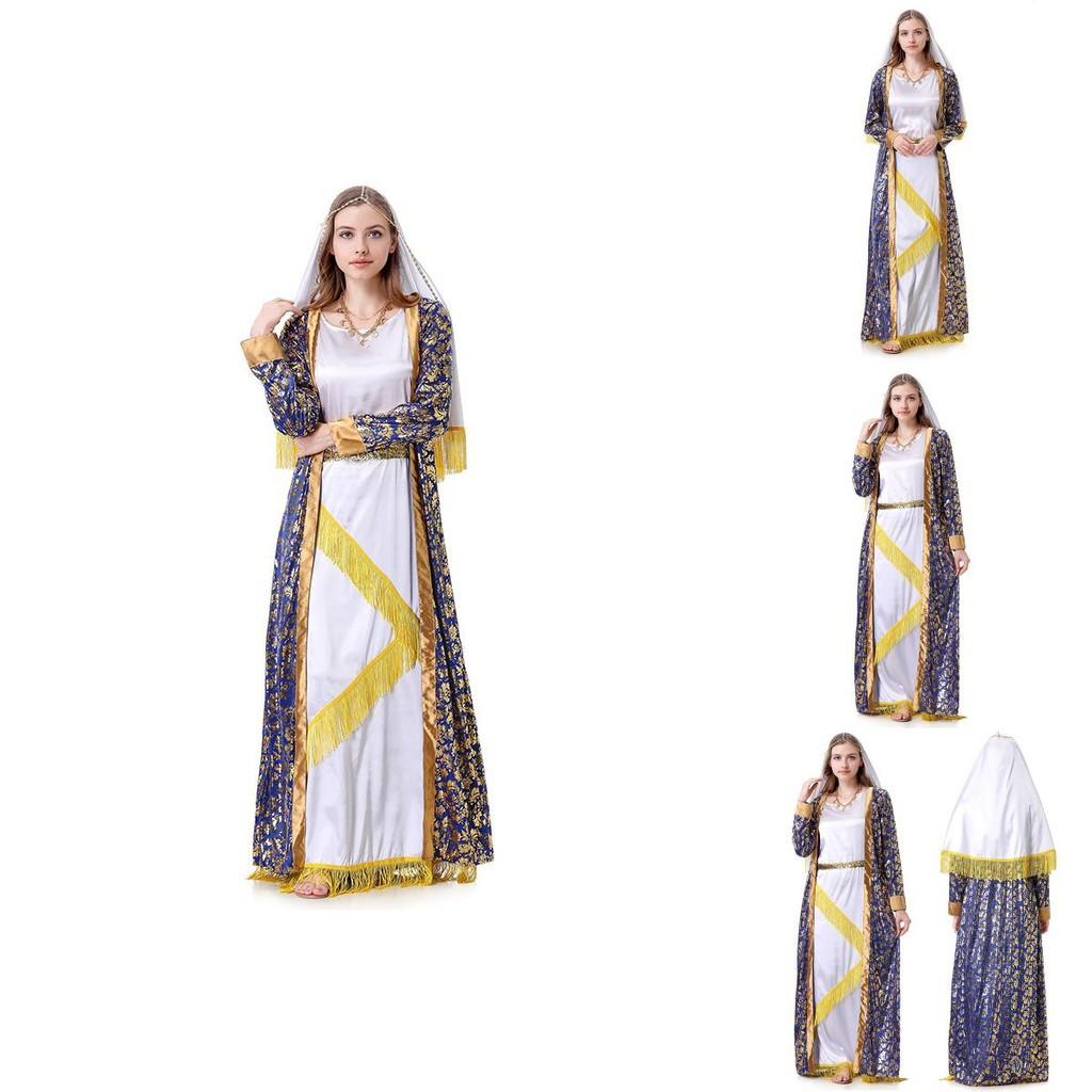 Halloween Dubai Costume Dress Polyester Fabric With Fantasy Theme For Women