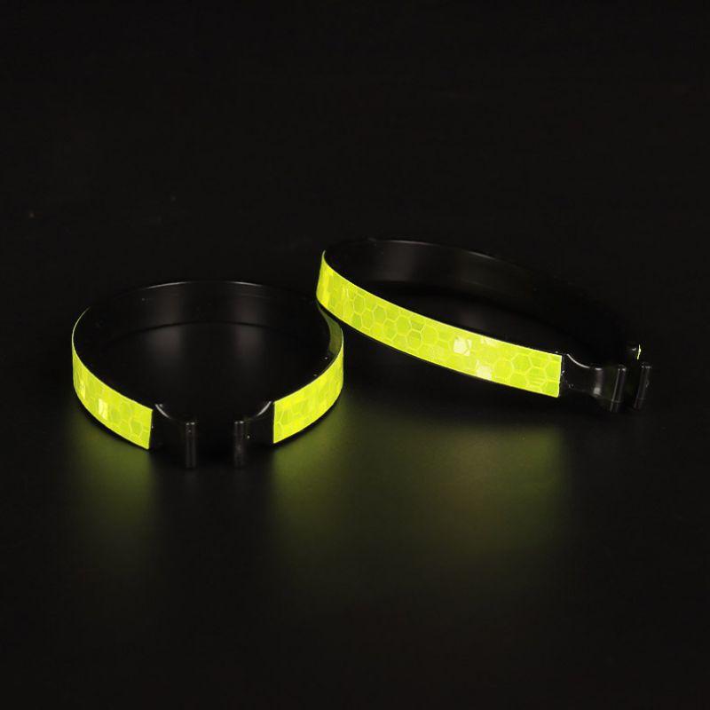 Reflective Pants Clamp Reflective Panty Ring Night Cycling Mountain Running Safety Reflective Belts