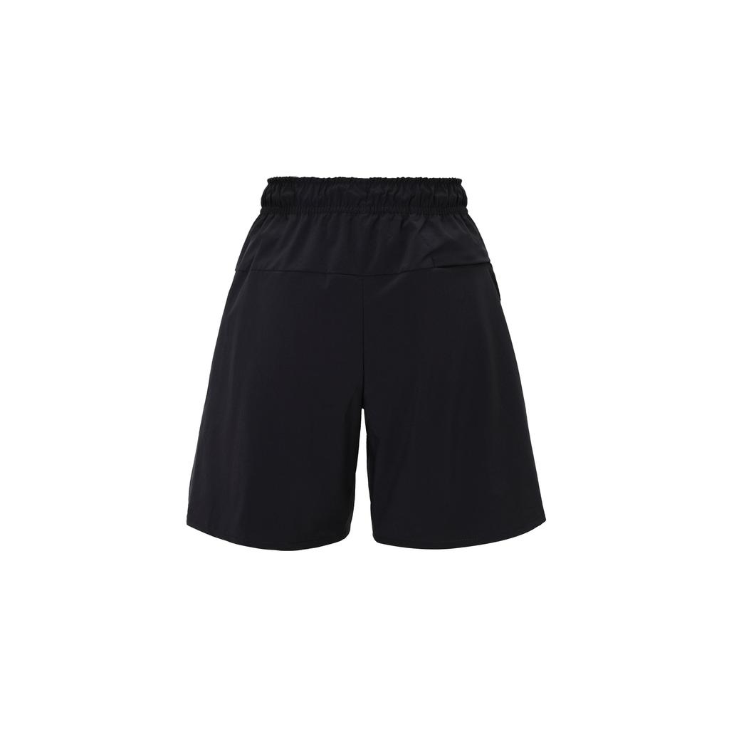 Nike Dri-Fit Unlimited Logo Print Mid-Rise Elastischer Bund Lässige Shorts Herrenshorts Schwarz FV9895010