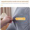 New Elastic Stretch Jacquard Chair Cushion Cover Dustproof Solid Color Curved Chair Cover Waterproof Chair Protectors Household