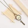 Transparent Pocket Watch Ball Shape Necklace Clock Fashion Vintage Quartz Fob  Jewelry Gifts