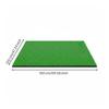 Golf Practice Mat Indoor Outdoor Use Hitting NonSlip Base for Beginners 120150cm Green