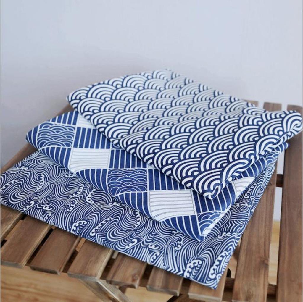 SAWAN Japanese Traditional Japanese Japanese Pattern Checkered Tablecloth, Style, Pattern, 140x180cm,