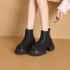 Women's Ankle Boots and Short Boots Lace-up Breathable Casual Women Boots  Motorcycle Boots Female for Spring and Autumn