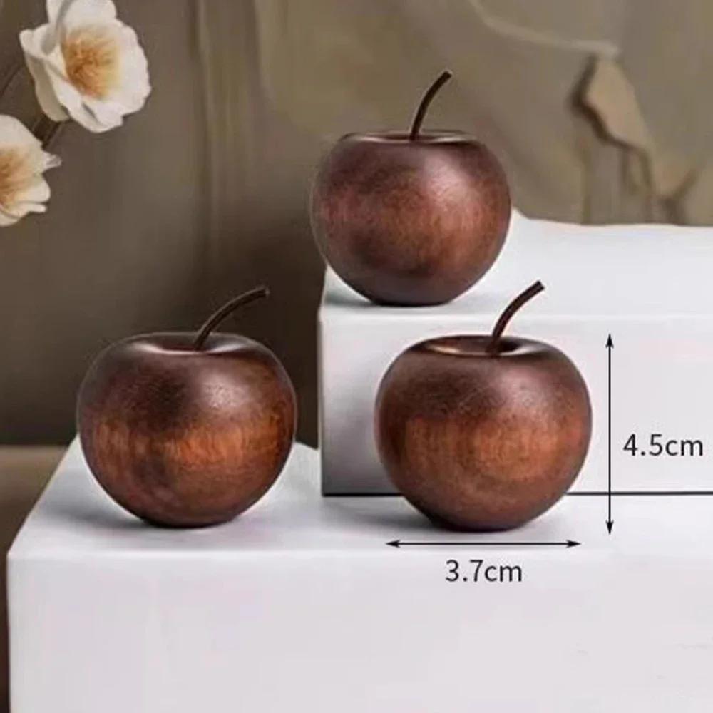 Weihnachts-Apfel Holz-Aromatherapie-Diffusor Anti-Rutsch Leise Duft für Schlafzimmer Büro Entspannung Schlaf Heimdeko Geschenk