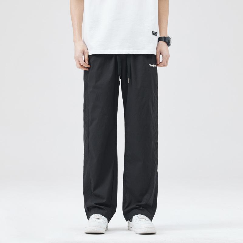 American tooling casual pants men's summer light and breathable loose straight quick-drying pants high-end versatile commuter long pants