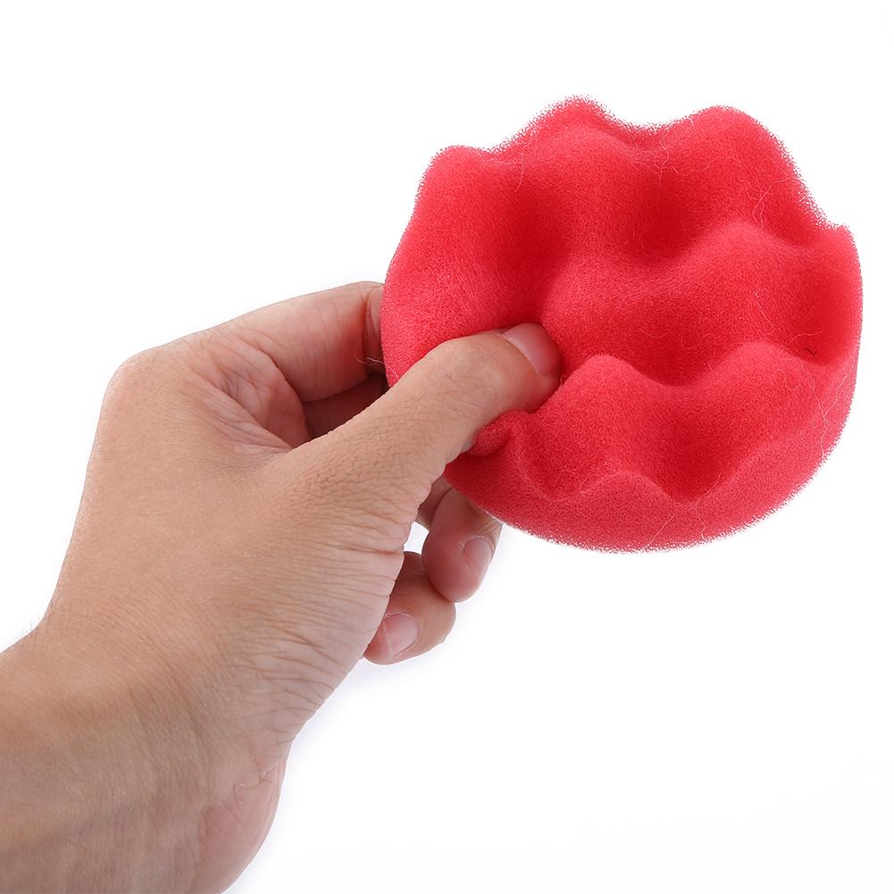 12Pcs 3 Inch Sponge Buffing Polishing Pad Kit for Car Polisher with Drill Adapter