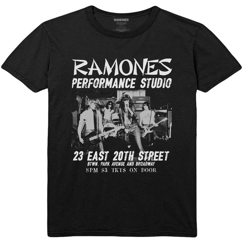 Ramones Unisex-Erwachsene East Village T-Shirt