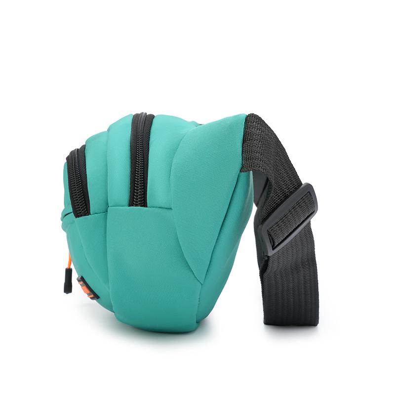 Nylon Men Chest Bag Large Capacity Adjustable Strap Outdoor Waist Bag Japanese Style Multi Functional Sports Walking Bag Riding