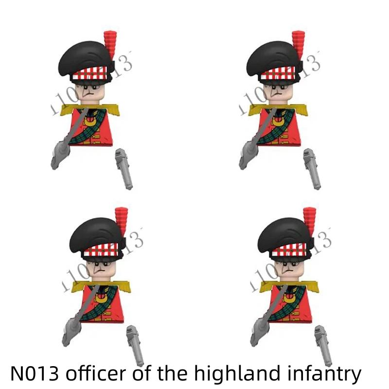 Napoleonische Kriege Militärsoldaten Bausteine WW2 Britisch Frankreich Füsiliere Gewehre Russisch Preußen Fußgarde Steine Kinderspielzeug