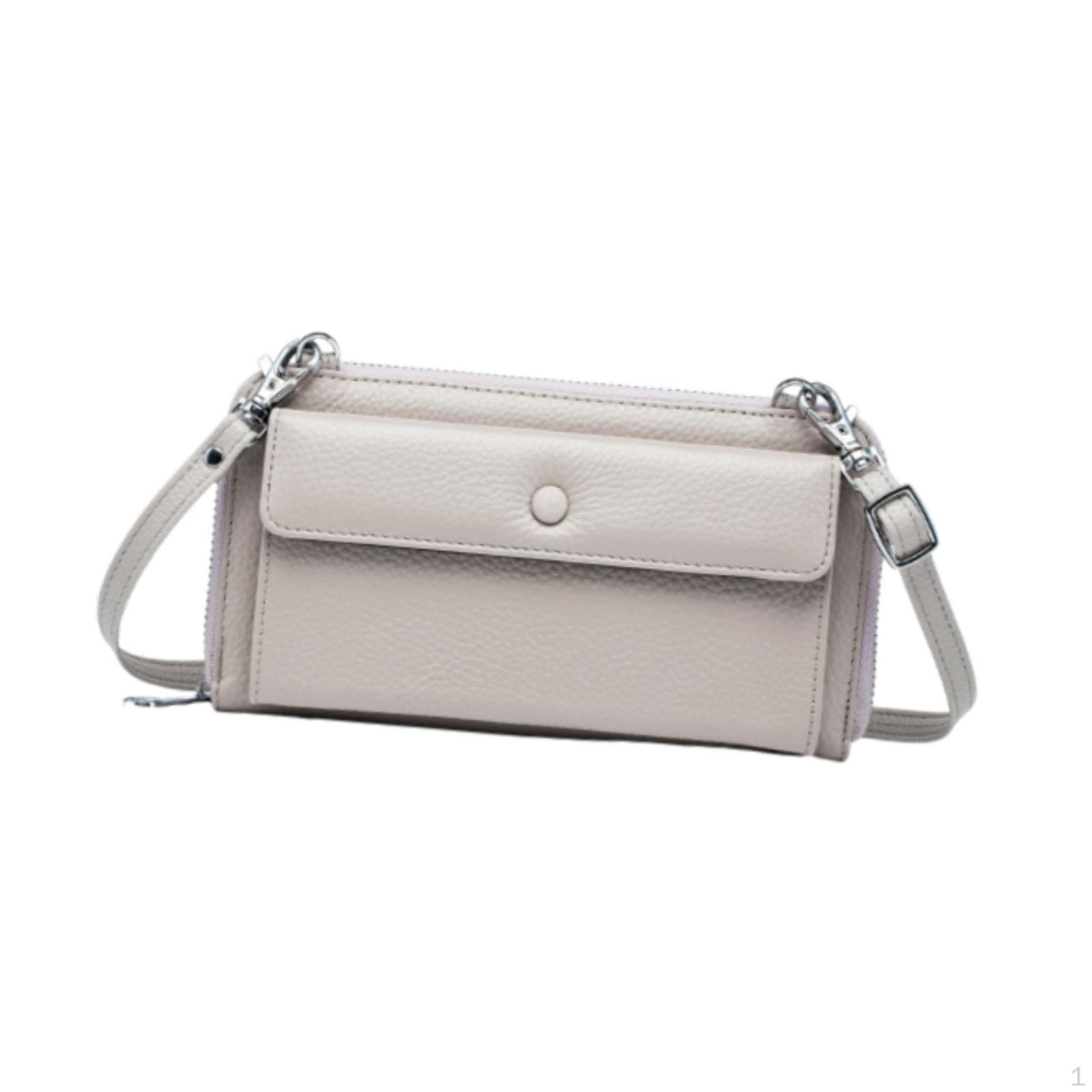 

Сумка через плече для мобільного телефону з сенсорним екраном. Побачення. Покупки. Телефон через плече сірий