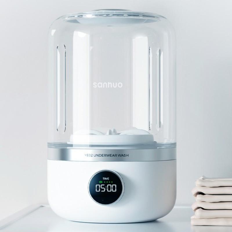 Mini Underwear Washing Machine Wireless Installation-Free Underwear Washer Small Portable Socks Washing Laundry Cup