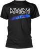 Missing Persons Walking In L.A Black Men T Shirt Front & Back Print X Large