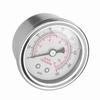 0 160 PSI bar Car Fuel Pressure Regulator Gauge Liquid Fill Fuel Oil Meter