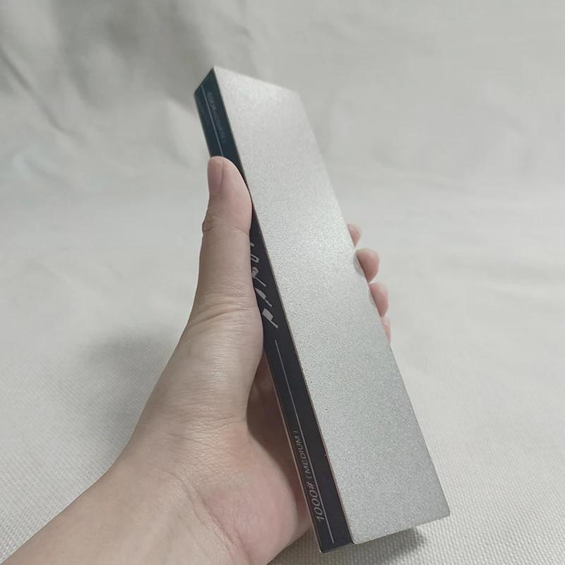 Professional Diamond Knife Sharpeners 400# & 1000# Sharpening Stone Woodwork Grinding System Whetstone Accessory Anti-slip Base