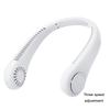3000mA Portable Mini Hanging Neck Fan Bladeless Neckband Fan Digital Display Power Air Cooler USB Rechargeable Electric Fans