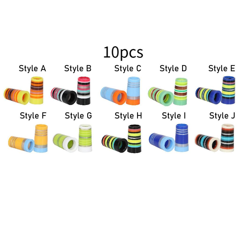 10Pcs Golf Iron Ferrules End Caps Size .370 Portable Accessories Golf Ferrules