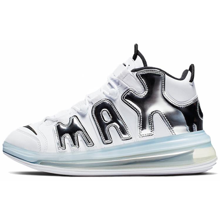 

Nike Air More Uptempo 720 White Metallic Silver 45