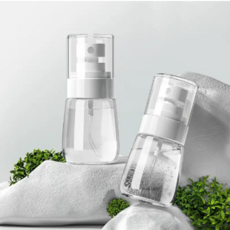 2Pack Refillable Spray Bottles 1oz/30ml Alcohol Atomizer Mini Fine Mist Liquid Containers for Skin Care Makeup Travel Accessorie