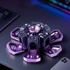Fidget Spinner Toy Stress Anxiety Relief Teens Adults Extendable Armor Fingertip Gyroscope Portable Travel Sensory Spinning Toy