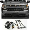 3x Grille LED Light Raptor Style Trim For Chevrolet Silverado 1500 2016-