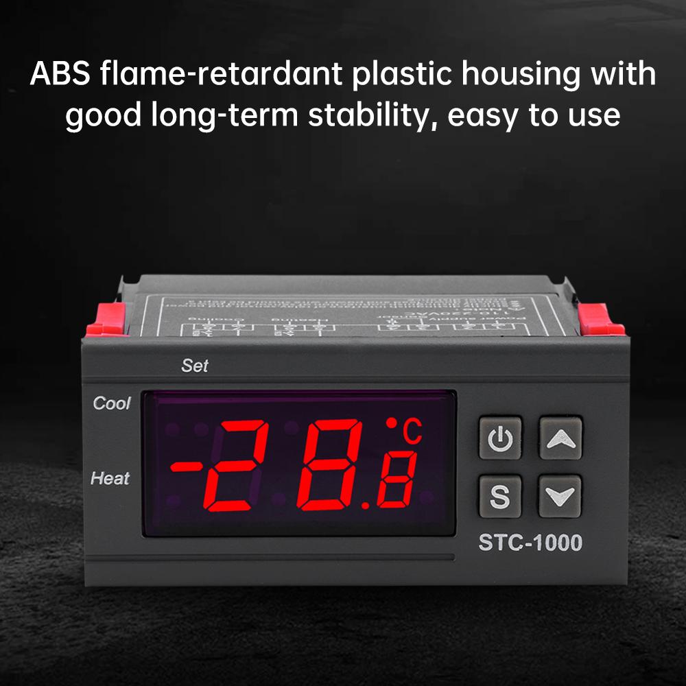 STC-1000 LED Digital Temperature Controller Temperature Regulator Thermostat Incubator 12V 24V 110V 220V