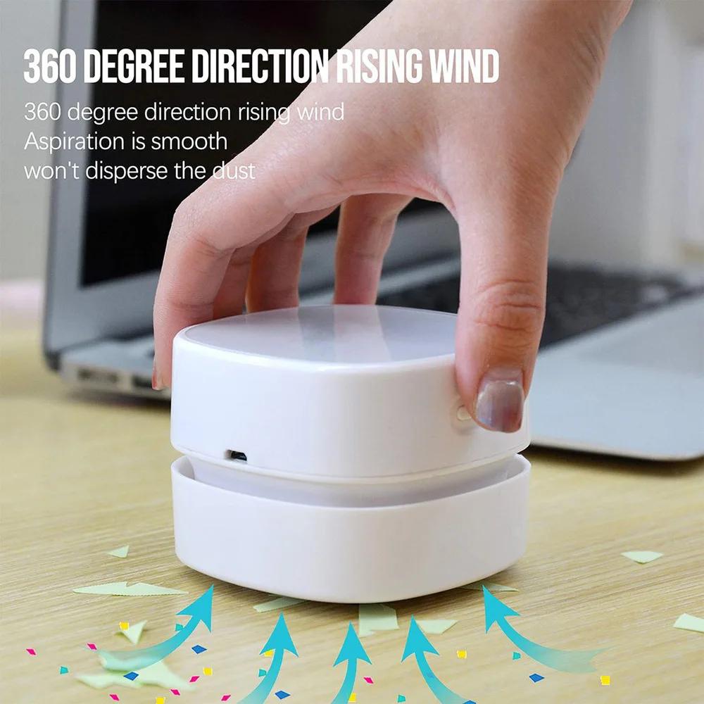 Rechargeable New Handheld Vacuum Cleaner for Household Portable Desktop Cleaning Brush All in One Wireless Mini Vacuum Cleaner