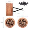 2 Pieces Car Vent Essential Oil Diffuser Air Freshener Odor Remover